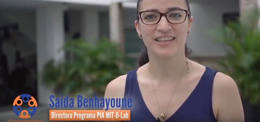 Saida Benhayoune, Program Director, MIT D-Lab Practical Impact Alliance.