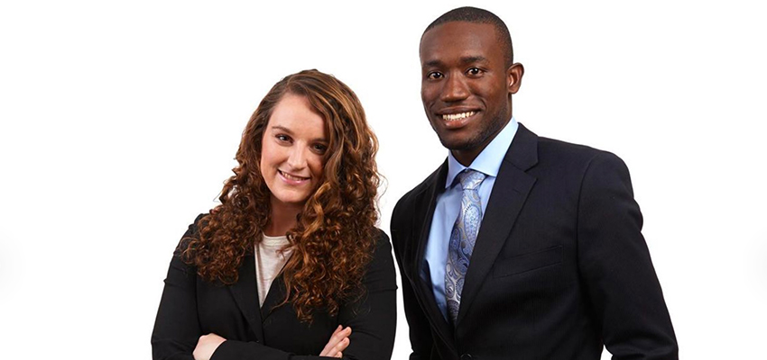 Emily Cunningham and Kwami Williams, Co-Founders MoringiaConnect.