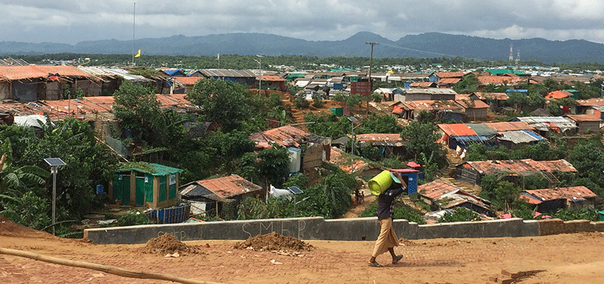 Kutupalong Refugee Camp, Ukhia, Cox's Bazar, Bangladesh