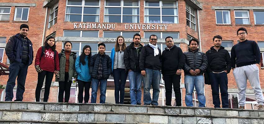 MIT D-Lab and Kathmandu University team, January 2018.