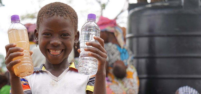 Water saver: Engineer's invention makes dirty water reusable