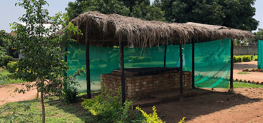 Evaporative cooling chamber. Soroti, Uganda.