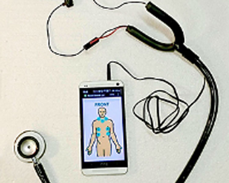 A solution for diagnosing pulmonary disease from the Mobile Technology Group at D-Lab that employs a simple mobile stethoscope and a common peak flow meter, which together cost less than $50 in low volumes.