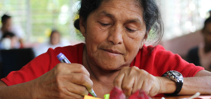 Rosy (Rosybel, president of Las Diosas - central of cooperatives)