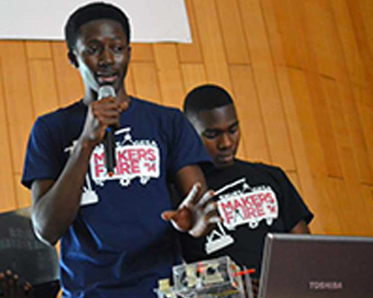 The Maker Faire is in its second year, organized as an effort to support the bright ideas of Ghana's young people.