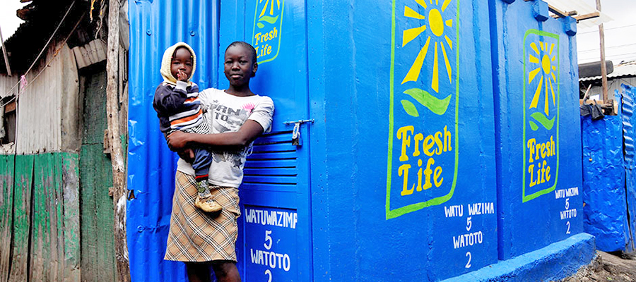 Sanergy, a social venture that makes hygienic sanitation affordable and accessible throughout Africa's informal settlements.