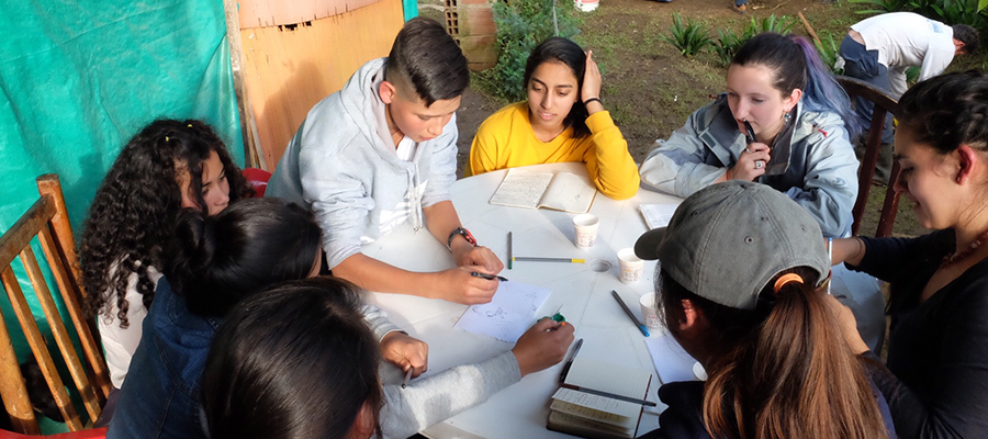 D-Lab: Development students working with community members in Colombia, January 2018.