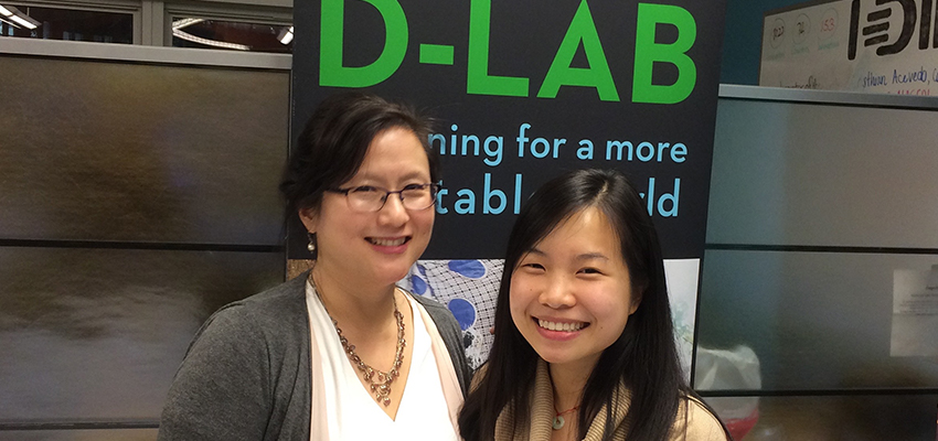Maria Yang (left), MIT D-Lab Faculty Director for Academics.