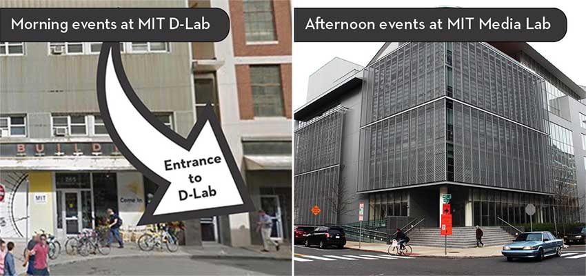 MIT D-Lab 20th Anniversary events will take place at D-Lab in the morning and at the MIT Media Lab in the afternoon.