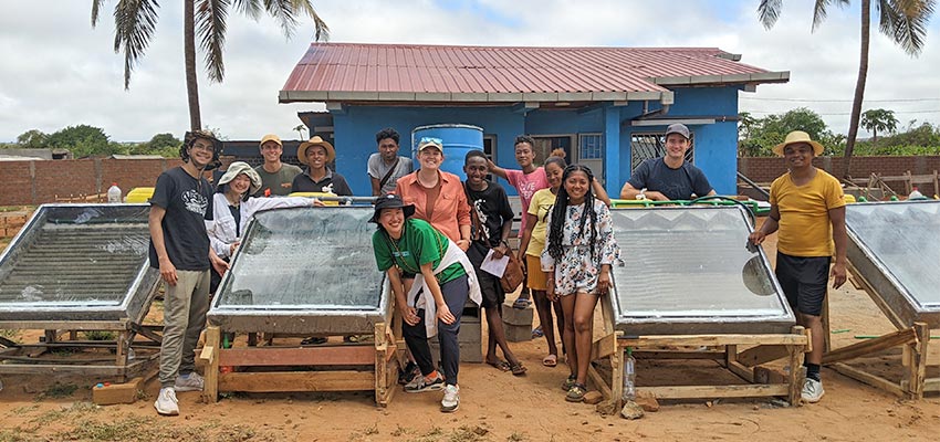  Share  D-Lab students tested a desalination system in Madagascar. Photo: Courtesy MIT D-Lab