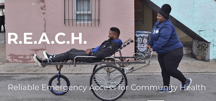 The R.E.A.C.H. (Reliable Emergency Access for Community Health) stretcher. Photo: Courtesy MIT D-Lab