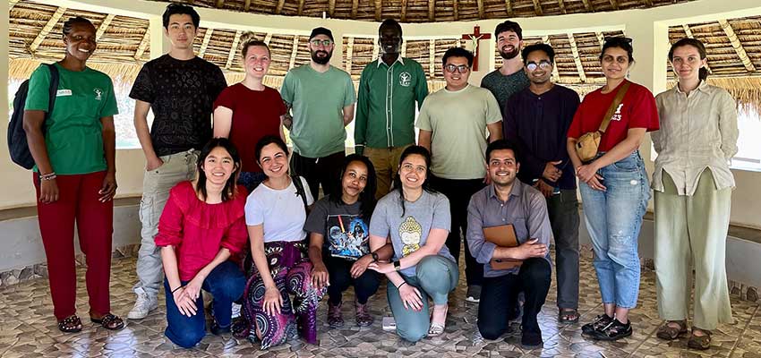 MIT D-Lab Humanitarian Innovation students and community partners in Uganda for the Co-Creatio Summit. The author is at far right. Photo: Courtesy MIT D-Lab.