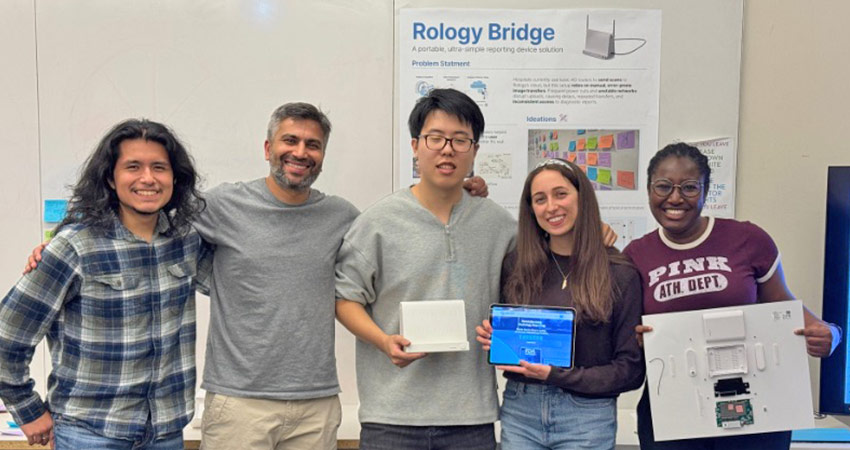 4.	Design review presentation with community partner feedback incorporated. Photo: Courtesy MIT D-Lab