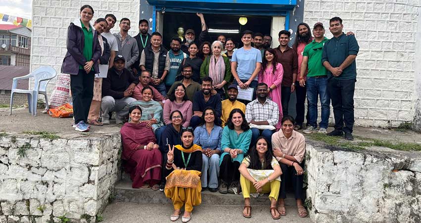 Creative Capacity Building (CCB) group photo Photo: Courtesy MIT D-Lab/Waste Warriors 