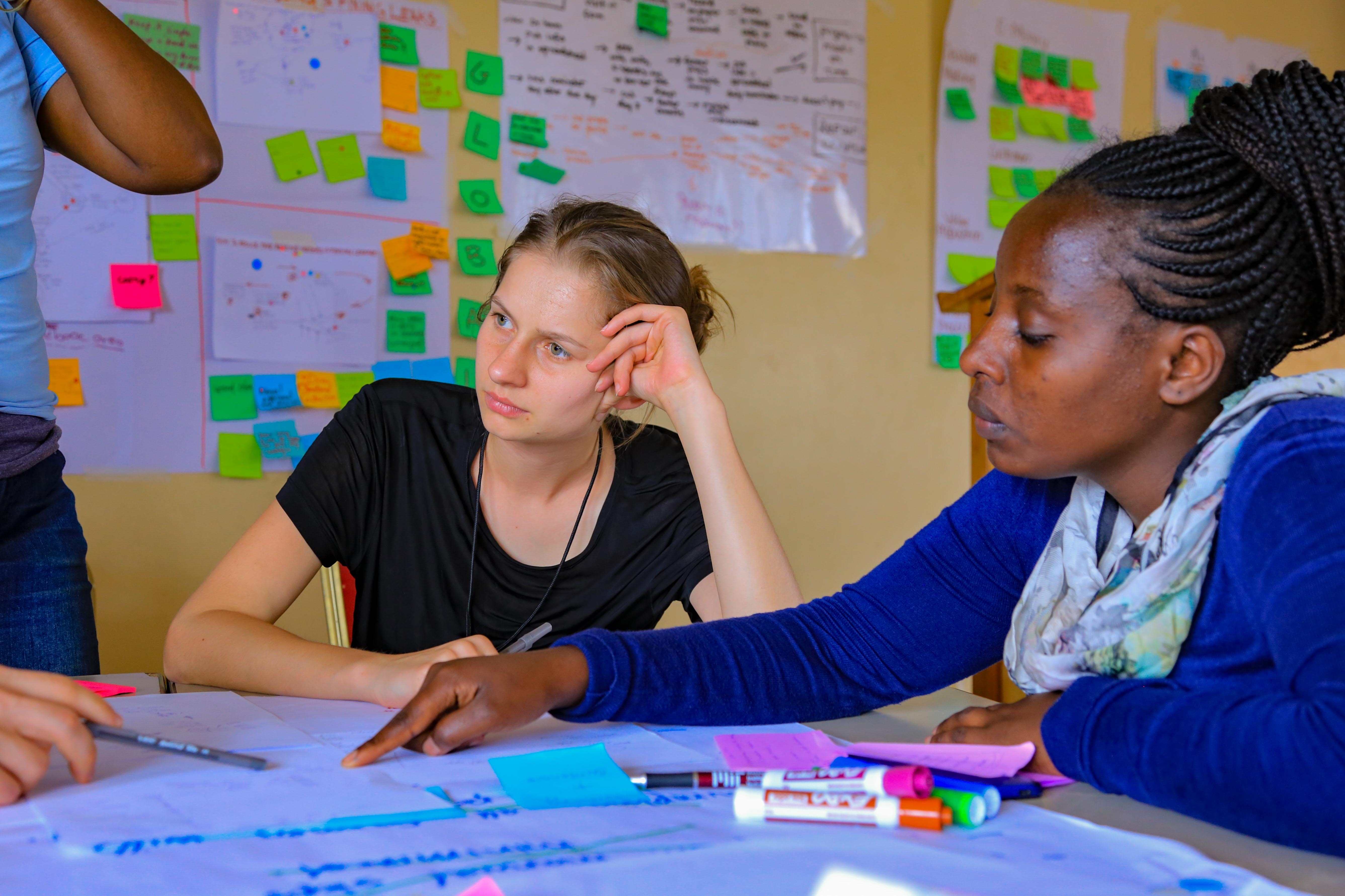 Team Expressions Global Facilitators Laura Althaus & Beatrice Wambui