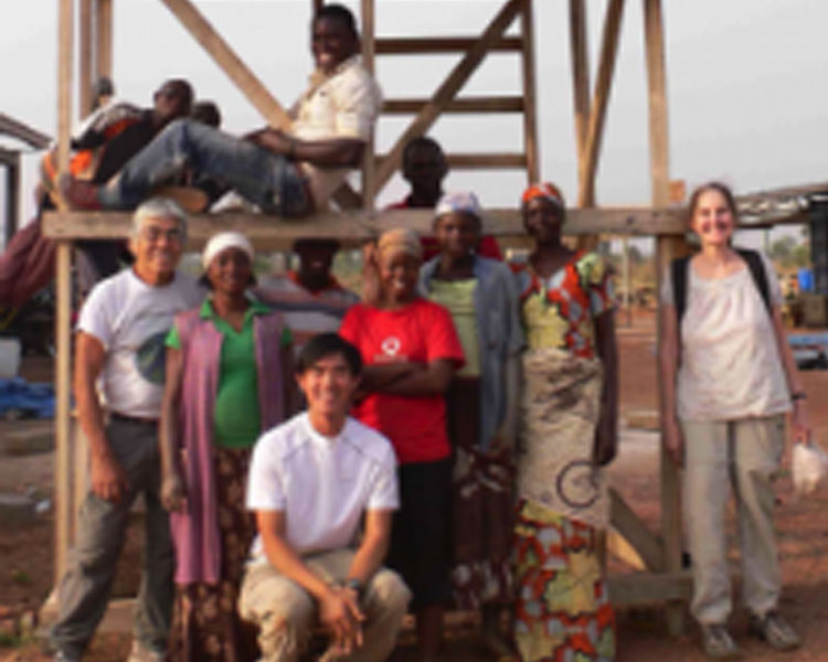 Educating the “whole  person” through transdisciplinary teams, am MIT team works with villagers from Tamale, Ghana building a water filter factory that helps provide local jobs and safe drinking water.