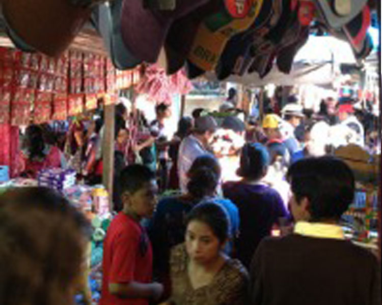 Sunday market in Nebaj, Guatemala