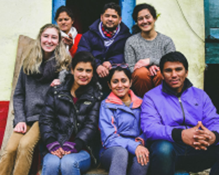 The MIT D-Lab team and local university student translators.