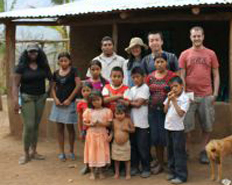 D-Lab staff and students with community partners in El Salvador.