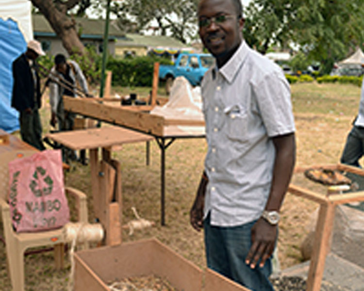 Small-scale hay bailer developed at the 2014 International Development Design Summit 