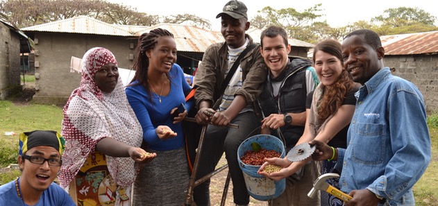 A multi-stakeholder team co-designing innovations for coffee processing in Tanzania 