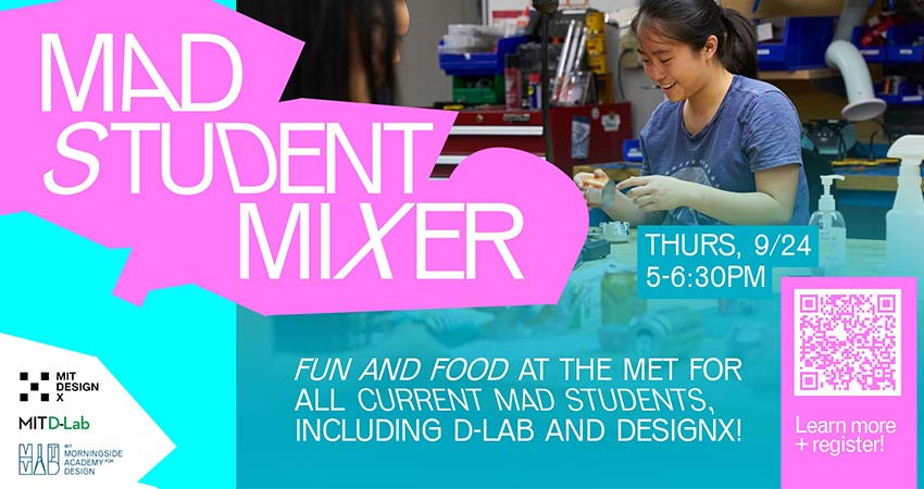 Poster for a student event