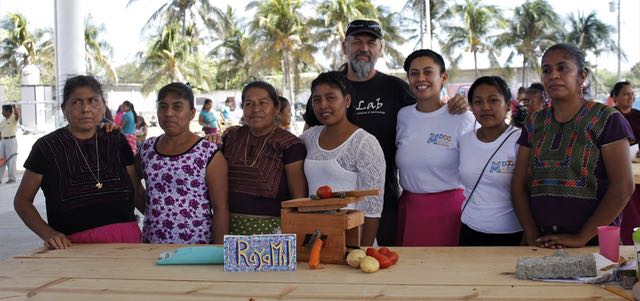 Participants at a Creative Capacity Building workshop in Southern Mexico