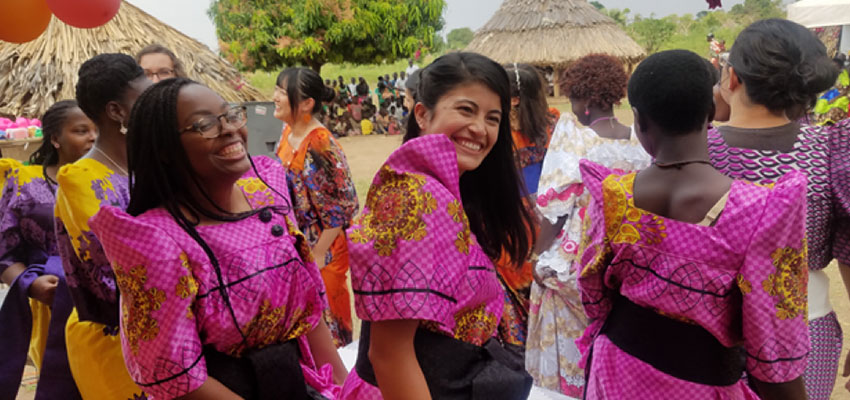 The introduction began with a dance in the local Gomezes